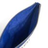 Basic Zipper Pouch Thai Blue
