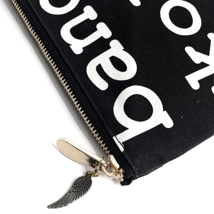 Basic Zipper Pouch Bangkok Black