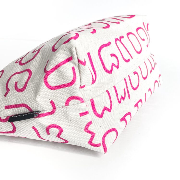 Cosmetic Zipper Pouch Thai Pink