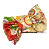 Kimono Ribbon Clutch Colorful Flower