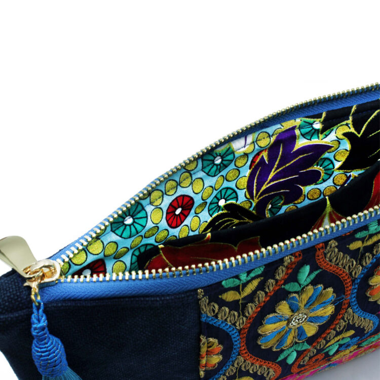 Sacoche Chain Shoulder Bag Baby Blue