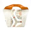 Canvas Tote Bag Kimono Pastel Flower Large