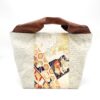 Canvas Tote Bag Kimono Kiku Flower Large