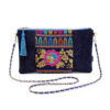 Sacoche Chain Shoulder Bag Baby Blue