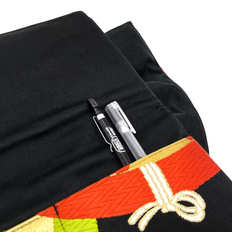 Kimono Ribbon Clutch Golden Nectar