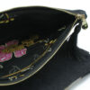Kimono Fabric Midnight Roses Clutch Bag