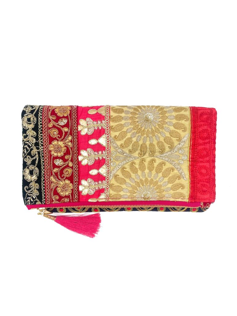 Indian Autumn Windmill Clutch Bag