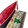 Indian Flower Wheel Clutch Bag