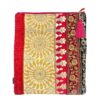 Indian Flower Wheel Clutch Bag