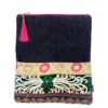 Indian Flower Wheel Clutch Bag