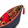 Indian Warm Tone Flowers Clutch Bag
