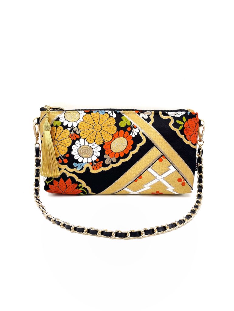 Kimono Short Chain Shoulder Bag Midnight Romance