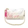 Kimono Short Chain Shoulder Bag Tancho White