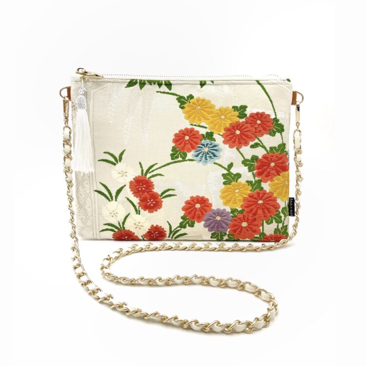 Kimono Shoulder Bag Flower Season