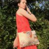 Kimono Shoulder Bag Butterfly Pattern