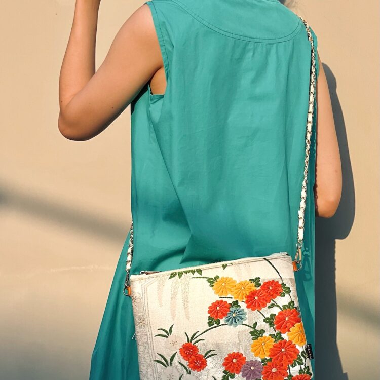 Kimono Shoulder Bag Flower Season