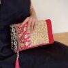 Indian Autumn Windmill Clutch Bag