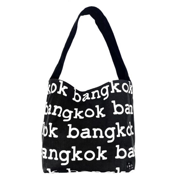 Single Handle Shoulder Bag Bangkok Black