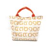 Rope Tote Bag Thai Numbers Orange
