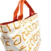 Rope Tote Bag Thai Numbers Orange