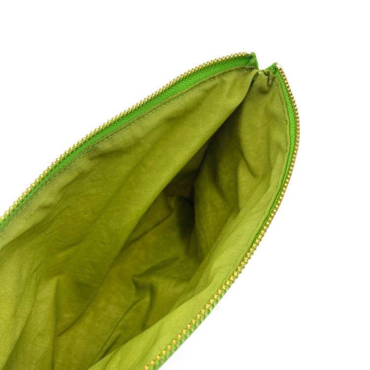 Thai Numbers Wristlet Pouch Rainbow Green