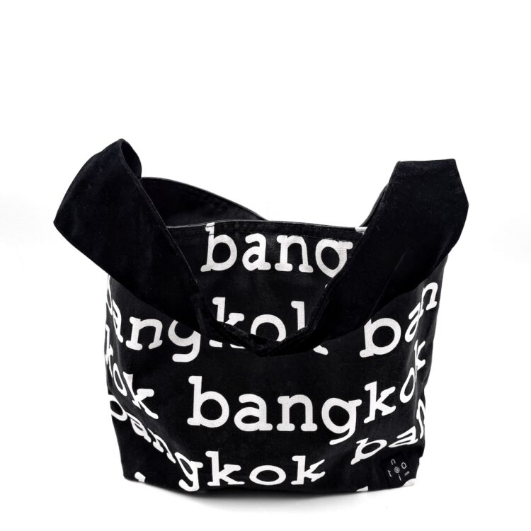 Single Handle Shoulder Bag Bangkok Black