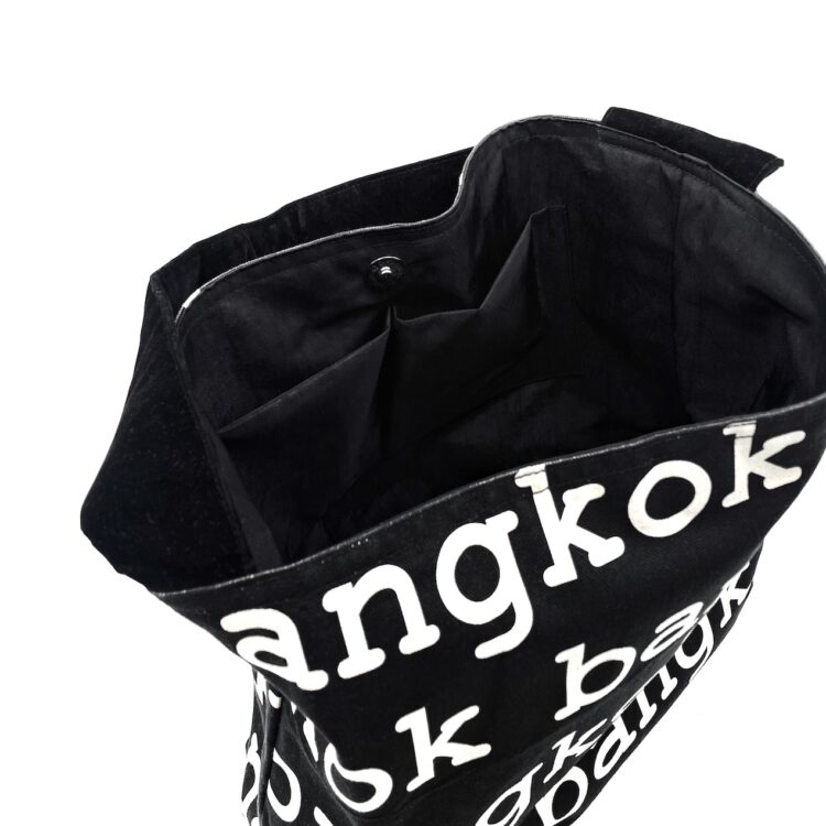 Single Handle Shoulder Bag Bangkok Black