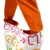 Single Handle Shoulder Bag Thai Numbers Rainbow Orange