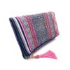 Hmong Pink Pattern 2 Clutch Bag