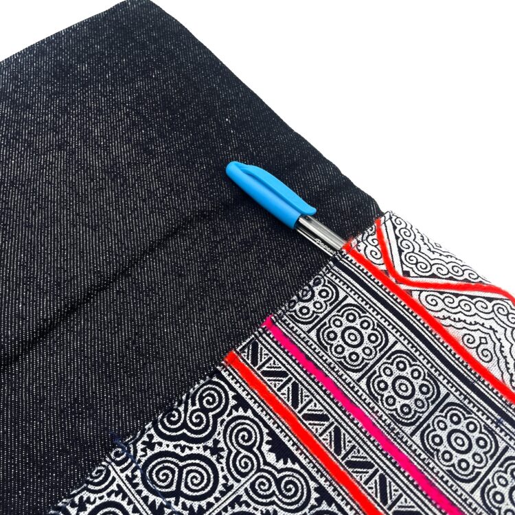 Hmong Pink Pattern 2 Clutch Bag