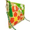 Kimono Shoulder Bag Big Flower Green