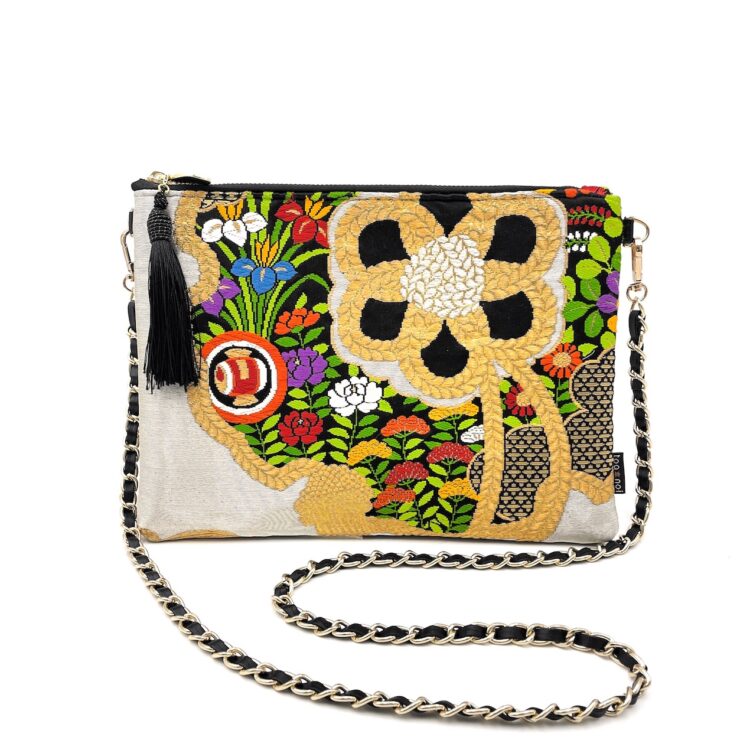 Kimono Shoulder Bag Golden Rope