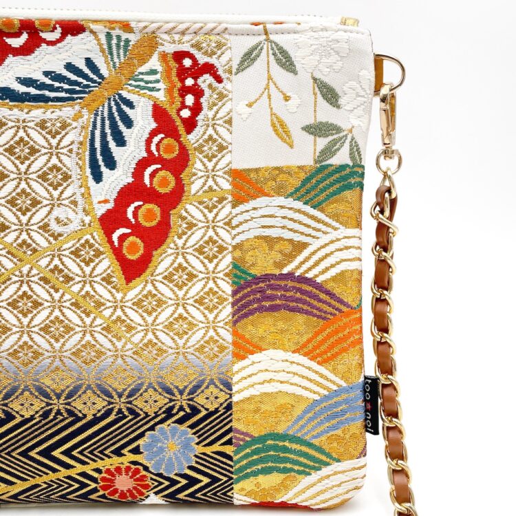 Kimono Shoulder Bag Butterfly Pattern