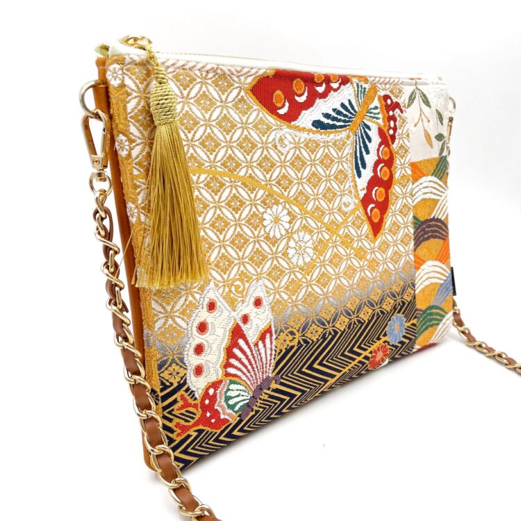 Kimono Shoulder Bag Butterfly Pattern