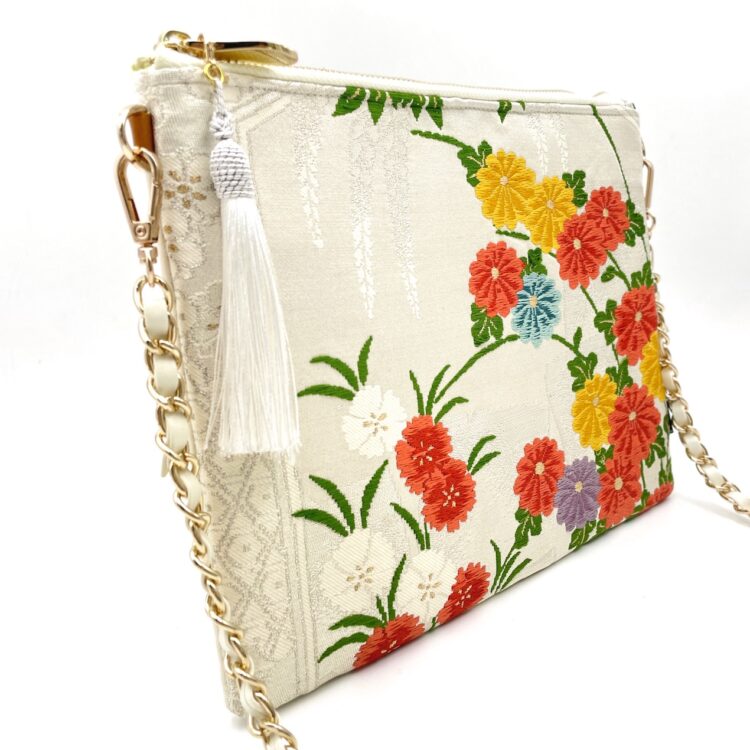 Kimono Shoulder Bag Flower Season