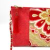 Kimono Sacoche Chain Shoulder Bag Red Blossom