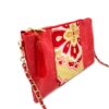 Kimono Sacoche Chain Shoulder Bag Red Blossom