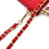 Kimono Sacoche Chain Shoulder Bag Red Blossom
