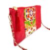 Kimono Sacoche Chain Shoulder Bag Red Mandella