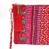 Sacoche Shoulder Bag Hmong Red Hearts With Rose