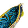 Hmong Sacoche Chain Shoulder Bag Blue Flora