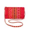 Sacoche Chain Shoulder Bag Hmong Red Sun Shine