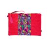 13″ Laptop Sleeve Indian Red Flora