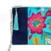 Indian Sacoche Chain Shoulder Bag Blue Turquoise Summer