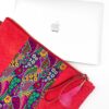 13″ Laptop Sleeve Indian Red Flora