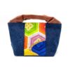 Canvas Obi Leather Tote Bag Summer Flower