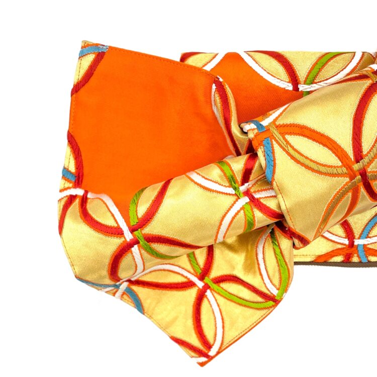 Kimono Ribbon Clutch Bag Ribbon Pattern