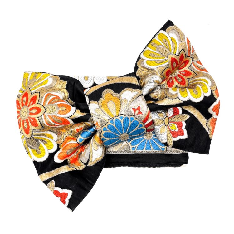 Kimono Ribbon Clutch Bag Midnight Dream
