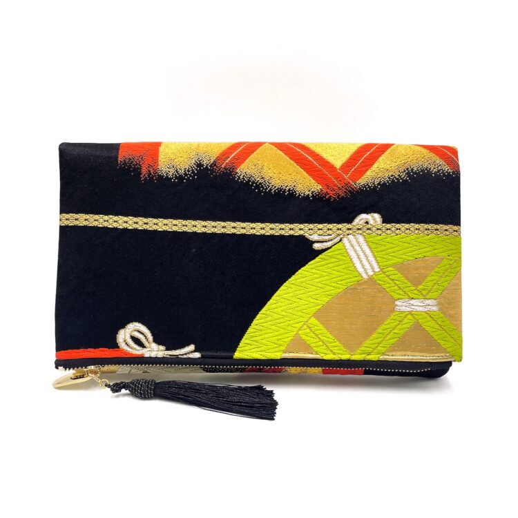 Canvas Obi Clutch Bag Basketry Festival