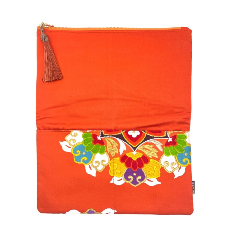 Canvas Obi Clutch Bag Midday Sun